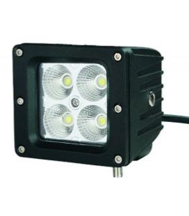 Mini phare de travail carré LED 4 led 20W (17041)