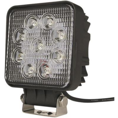 Phare de travail carré Led  9 led 27W (17073)