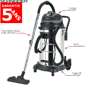 Aspirateur eau et poussière 50 l - "SCHNEIDER"