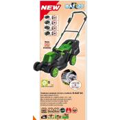 Tondeuse à gazon à batterie R-BAT20 40v 440mm Sans batteries et chargeur - "Ribimex"