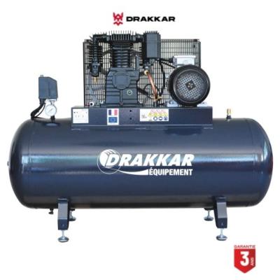 Compresseur Fixe à Courroie Tête Bi-Etagé  270 l "Drakkar"