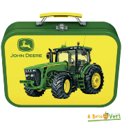 Jouet Puzzle John Deere x 4 en malette métal 