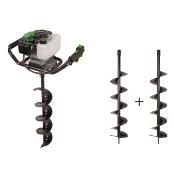 Tarière Thermique 51.7 cc  3 mèches "Ribimex"