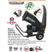 Broyeur Végétaux Thermique 420 cc - "Ribimex"