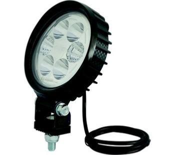 Phare de travail LED en carbone rond 6 led 12w (17031)