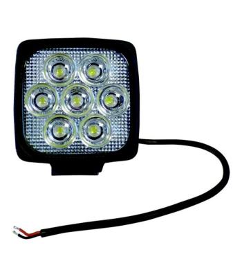 Phare de travail carré Led  7 led 35W 