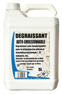 Dégraissant Auto Emulsionnable - Bidon de 5 L.