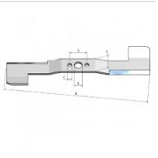 Lame tondeuse - 460 mm - Adaptable Castelgarden