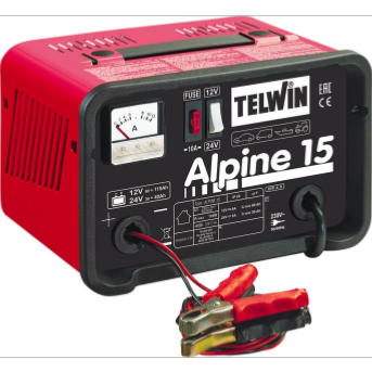 Chargeur de Batterie 12-24V - ALPINE 15 - "TELWIN"