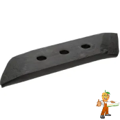 Pointe 3 trous adaptable sur charrue GREGOIRE & BESSON / GOIZIN / GOIZIN