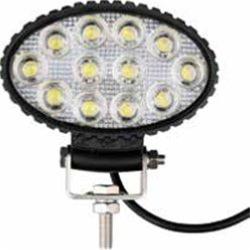 Phare de travail Ovale LED 12 led 36w 