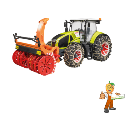 Jouet Tracteur Class Axion 950 avec fraise à neige