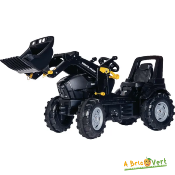Jouet Tracteur à pédales Deutz-Fahr Agrotron TTV Warrior avec chargeur frontal