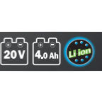 Batterie 20V - 4Ah - R-BAT'20 "Ribimex"