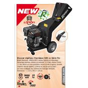 Broyeur Végétaux Thermique 420 cc - "Ribimex"