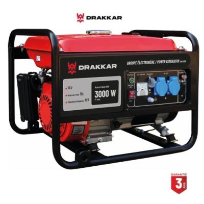 Groupe Electrogène Monophasé Essence "Drakkar"