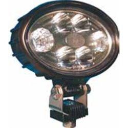 Phare de travail LED en carbone ovale 6 led 12w (17146)