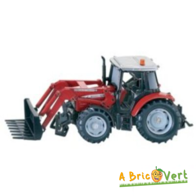 Jouet Tracteur Massey Fergusson 5455 avec fourche