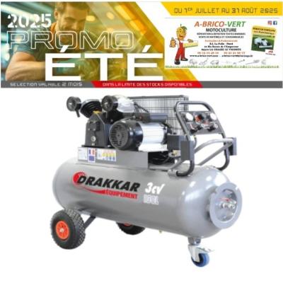 Compresseur à pistons 150L "Drakkar"
