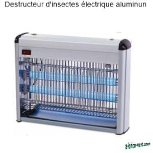 Destructeur d'insectes électrique aluminium
