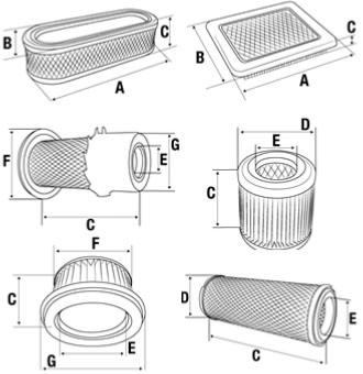 Filtre à Air Adaptable Tronçonneuse STIHL 017