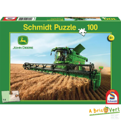 Jouet Puzzle Moissonneuse John Deere 100 pièces