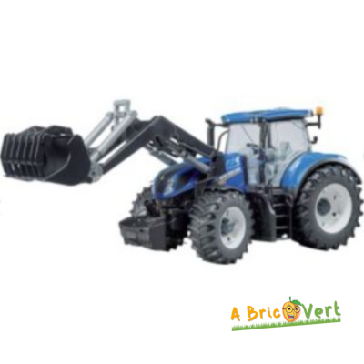 Jouet Tracteur New Holland avec chargeur frontal