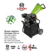 Broyeur Végétaux Thermique 212 cc - "Ribimex"