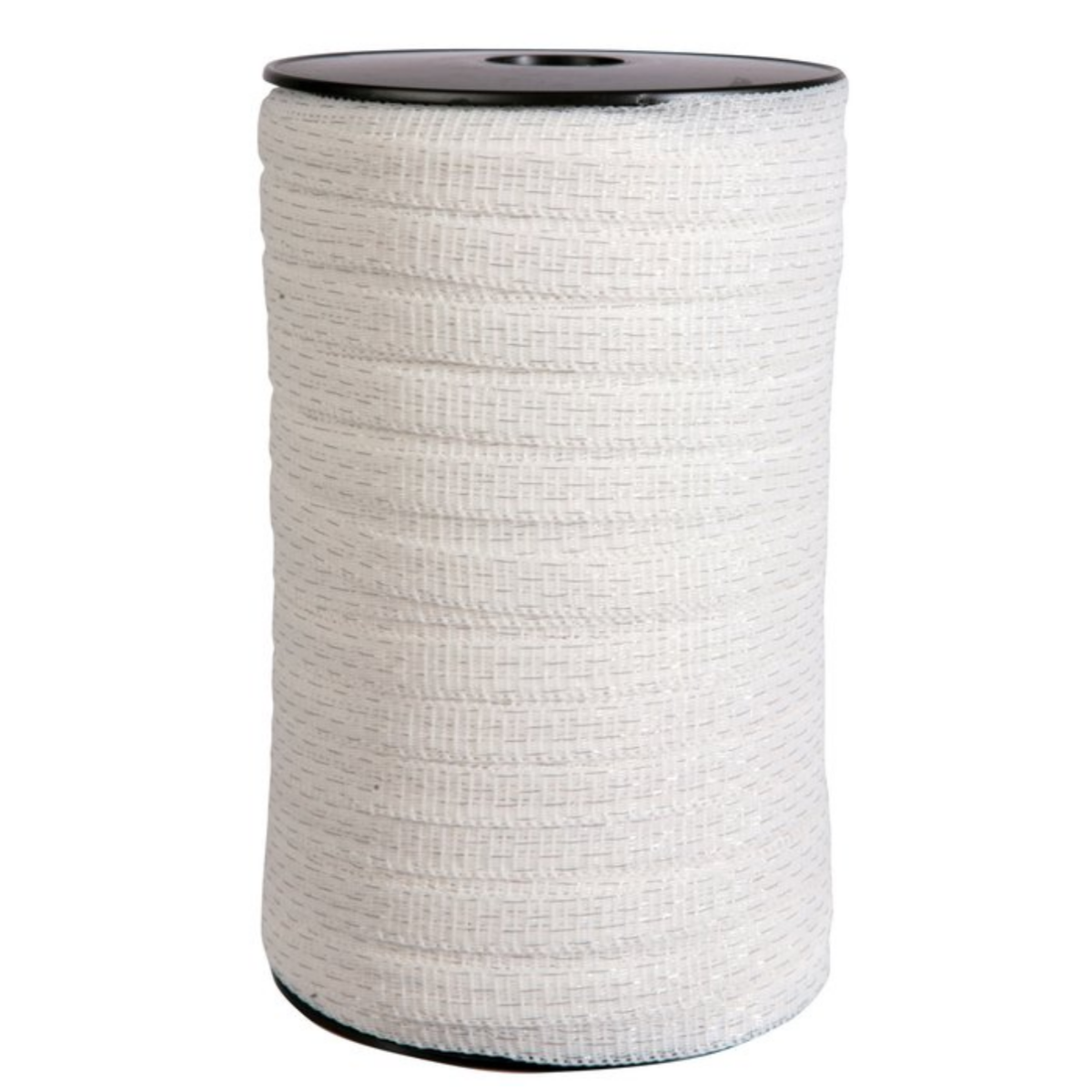 Ruban De Clôture électrique 12 Mm Blanc/vert | Rouleau De 200 M | 5 Conducteurs Niro | Pour Chevaux, Bovins | Fabriqué En Allemagne