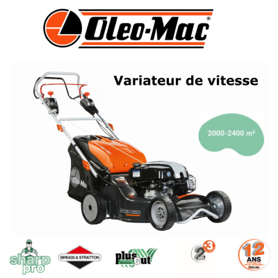 Tondeuse à Gazon MAX 53 VBD ALU PRO "OLEO MAC"