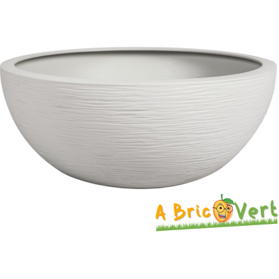 Vasque à fleurs Gamme Graphit Blanc - "EDA"