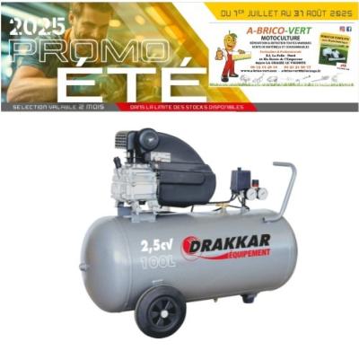 Compresseur 100 L "Drakkar"