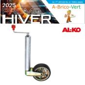 Roue Jockey Jante Acier 60 mm Course de 265 mm 500 kg - AL-KO