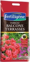 Terreau Balcon Terrasses - "FERTILIGENE"