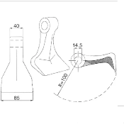 Marteau - URC400D Adaptable "Del Morino"