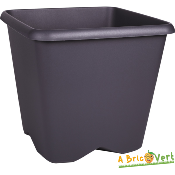 Pot à fleurs Carré Gamme Chorus Gris - "EDA"